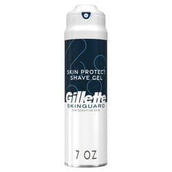 Gillette SkinGuard Shave Gel for Men  7 oz Skin Protect Shave Gel with Shea Butter and Vitamin E