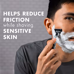 Gillette Foamy Sensitive Shave Foam for Men  Protection Against Shaving Irritation  Quick and Smooth Shave  sensitive skin  shaving cream  14.9oz