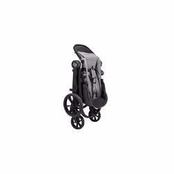 Baby Jogger City Select 2 Pushchair, Carrycot & Weather Shield | Lightweight & Compact Stoller | Converts From Single to Double | Radiant Slate