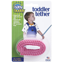 Baby Buddy Toddler Tether  Child Safety Leash  Pink  1 Count