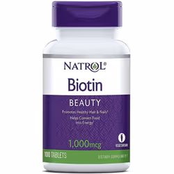 Natrol Biotin, 1000mcg - 100 tabs