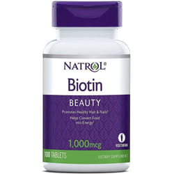 Natrol  Biotin, 1000mcg  - 100 tabs
