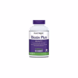 Natrol Biotin Plus, 5000mcg - 60 tabs