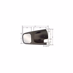 CIPA 10500 Custom Towing Mirror - Dodge  Pair