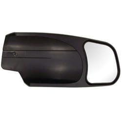 CIPA 10902 Custom Towing Mirror - Chevy/GMC/Cadillac  Passenger Side   Black