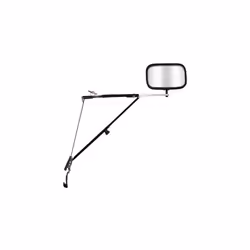 CIPA 11650 Door Mount Towing Mirror   Black