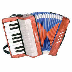 Bontempi 33 1730, Toy musical instrument, Accordion, 4 yr(s), 1.28 kg, Multicolour