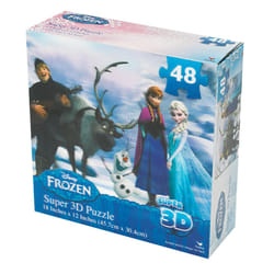 Disney Frozen Super 3D Puzzle (48-Piece) Styles Will Vary