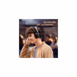 soundcore by Anker Q30 Hybrid Active Noise Cancelling Headphones with Multiple Modes, Hi-Res Sound, Custom EQ via App, Multipoint Connection
