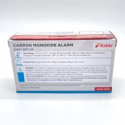 Kidde Carbon Monoxide Detector Alarm 2030-DCR - Single