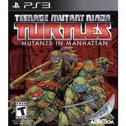 Activision Teenage Mutant Ninja Turtles : Des Mutants à Manhattan, PlayStation 3, Multiplayer mode, T (Teen), Physical media
