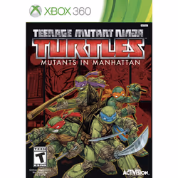 Activision Teenage Mutant Ninja Turtles : Des Mutants à Manhattan, Xbox 360, Multiplayer mode, T (Teen), Physical media