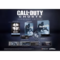 Activision Call of Duty : Ghosts - Hardened Edition Jewel case German, English, Spanish, French, Italian PlayStation 4