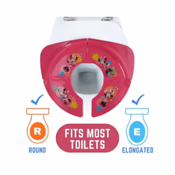 Minnie Mouse Smile Folding Potty Seat - Travel Potty Training Seat