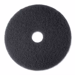 LowSpeed High Productivity Floor Pads 7300  20 Diameter  Black  5/Carton