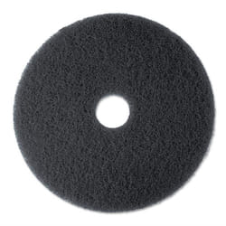 LowSpeed High Productivity Floor Pads 7300  20 Diameter  Black  5/Carton