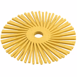3M Scotch-Brite Ceramic RB-ZB Radial Bristle Brush - 80 Grade - 3/8 in Center Hole - 3 in OD & 20000 Max RPM - 24280 [PRICE i ...