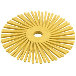 3M Scotch-Brite Ceramic RB-ZB Radial Bristle Brush - 80 Grade - 3/8 in Center Hole - 3 in OD & 20000 Max RPM - 24280 [PRICE is per DISC]