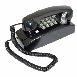 Cortelco 255400-VBA-20MD Wall ValueLine BLACK
