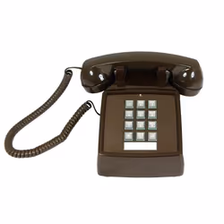 Cortelco 250045-VBA-20M Desk w/ Volume - Brown