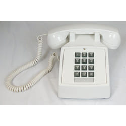 Cortelco 250015-VBA-20M Desk w/ Volume WHITE