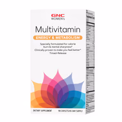 GNC Women's Multivitamin, Energy & Metabolism, 90 Caplets (45 Days)