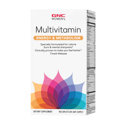 GNC Women's Multivitamin, Energy & Metabolism, 90 Caplets (45 Days)