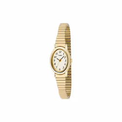 Timex T21872 Womens Cavatina Classic Gold-Tone Expansion Band Watch