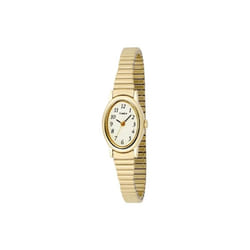 Timex T21872 Womens Cavatina Classic Gold-Tone Expansion Band Watch