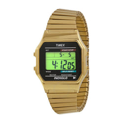 Timex T78677 Mens Style Watch Gold