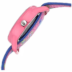 Timex Girls T89001 Time Machines Hearts & Butterflies Elastic Fabric Strap Watch