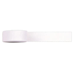 Frosty White Crepe Paper Roll - 81' (1 Count) - Great for Stunning DIY Crafts  Party Decor  and More