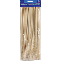 Bamboo Skewers 12" 100/Pkg-Natural