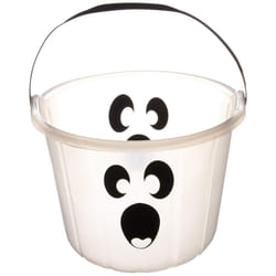 Glow-In-The-Dark Ghost Plastic Pail