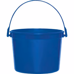 Amscan Royal Blue Plastic Bucket - 4 1/2 x 6 1/4  1 Pc.