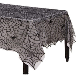 Amscan 570199 Midnight Lace Fabric Table Cover  1 piece