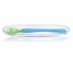 Nuby 3Pack Easy Go Spoons and Travel Case  Colors May Vary  9 Months Plus