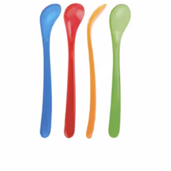 Cuchara mango largo 3m+ 4 u