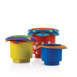 Nuby ID6152 bath game/toy/sticker Bath toy Blue, Green, Red, White, Yellow