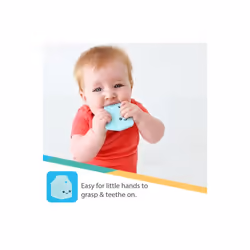Nuby All Silicone Milk Carton Teether - 3+ Months