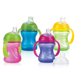 Nuby 0048526100521 feeding bottle 240 ml Blue, Green, Pink, Purple