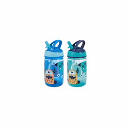 Nuby Mighty Swig Water Bottle - No Spill Active Toddler Sippy Cup | 360ml / 12oz |Carry Handle | Dishwasher and Microwave Saf ...