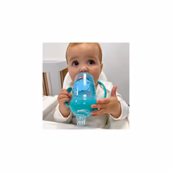 Grip N Sip Water Bottle - No Spill Sippy Cup | 240ml / 8oz | Twin Handle | Dishwasher and Microwave Safe | Suitable Beaker for 4 Months Plus (Whales,
