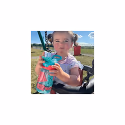 Nuby Incredible Gulp Water Bottle-No Spill Active Toddler Sippy Cup|360ml/12oz |Carry Handle|Dishwasher and Microwave Safe|Suitable Beaker f