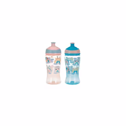 Super Slurp Water Bottle - No Spill Active Toddler Sippy Cup | 360ml / 12oz |Easy Grip | Dishwasher Safe | Suitable Beaker fo ...