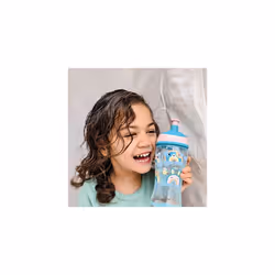 Super Slurp Water Bottle - No Spill Active Toddler Sippy Cup | 360ml / 12oz |Easy Grip | Dishwasher Safe | Suitable Beaker for 18 Months Plus