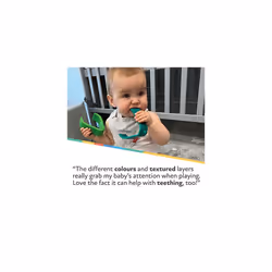 Avocado Stacking Teething Toy, Multicolour, One Size