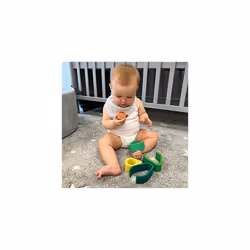 Avocado Stacking Teething Toy, Multicolour, One Size