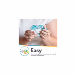 IcyBite Stacking Rings â Soothing Teether | Multiple Teething Surfaces | Refrigerator Safe | Suitable from 6 Months Plus