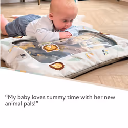 Animal Adventures Water Mat â Sensory Toys | Interactive Play | Machine Washable Cover | Suitable from 6 Months Plus